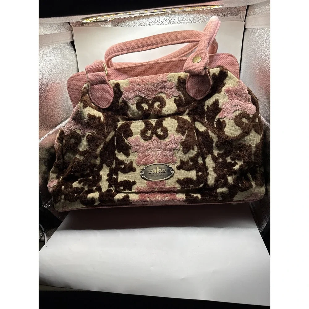Cake by Petunia Satchel Pickle Bottom Society Large Purse Bag Gym Travel Diaper